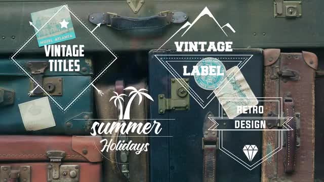 Vintage Titles: DaVinci Resolve Templates