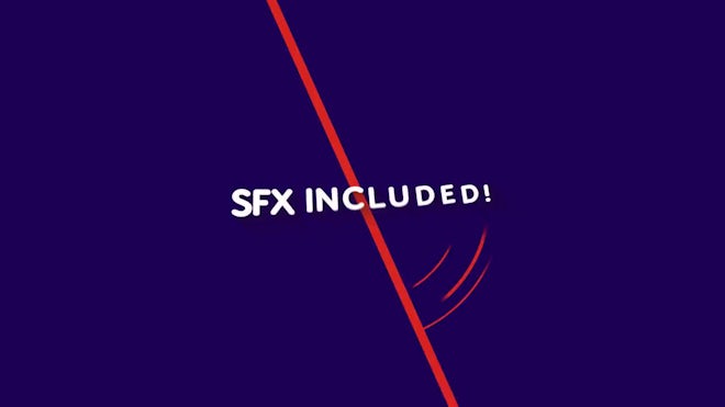 Slogan Logo Reveal Freebies template preview