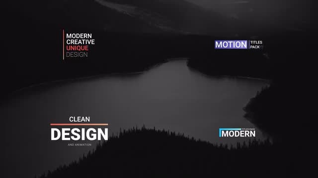 Mini Titles: After Effects Templates