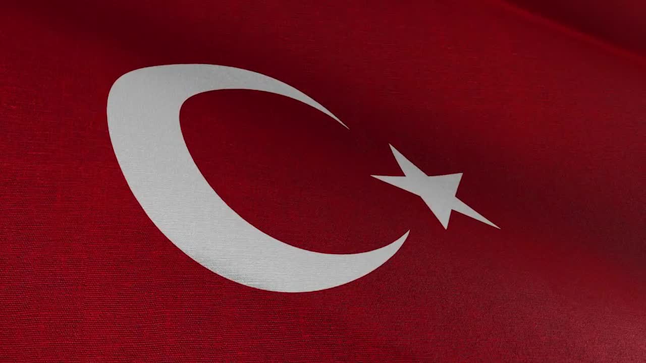 Turkish Flag - Stock Motion Graphics | Motion Array