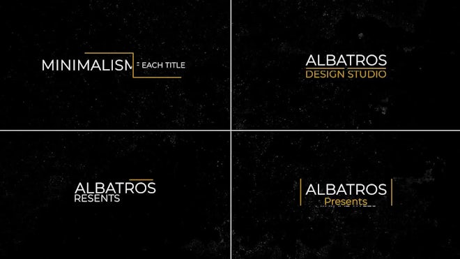 Titles/Lower Thirds Pack Freebies template preview