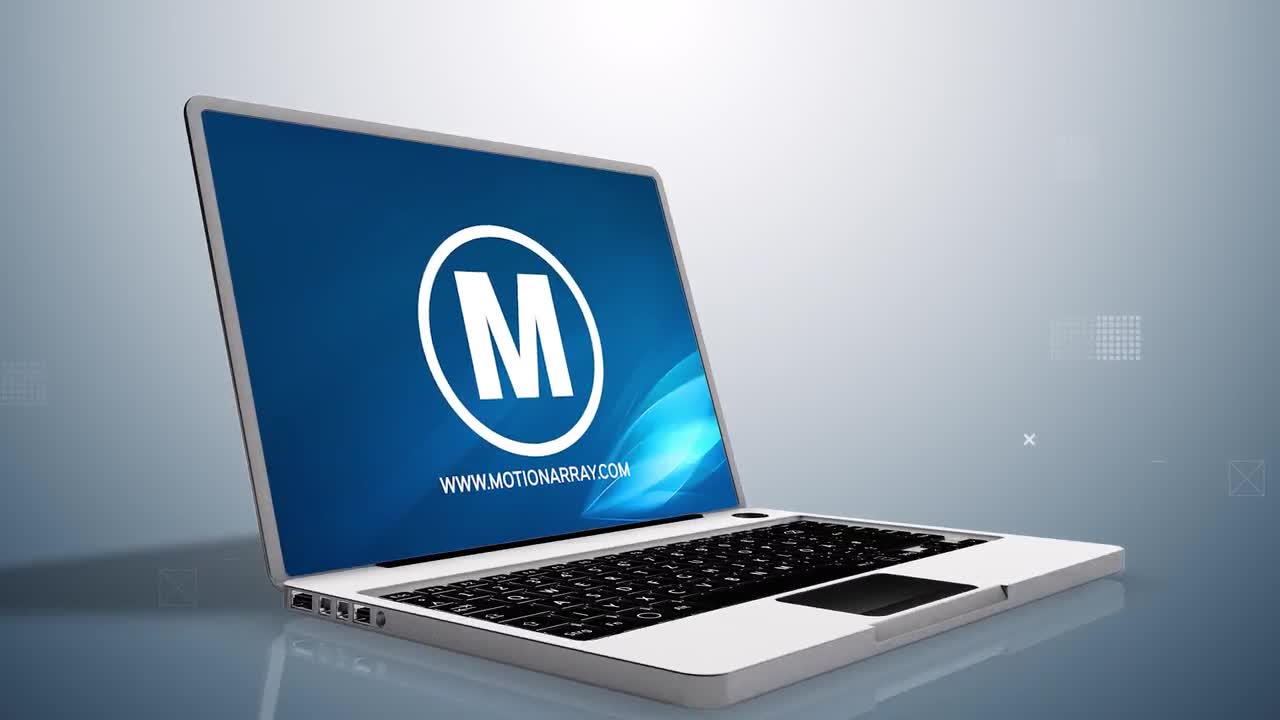 Laptop Logo - Premiere Pro Templates | Motion Array