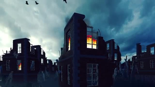 Ruins Of A City: Stock Motion Graphics