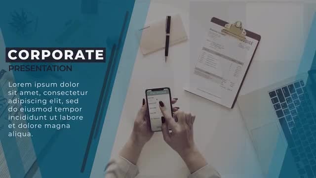 Elegant Corporate Slideshow: After Effects Templates