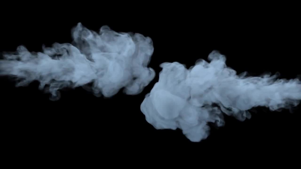 Colliding Smoke Stock Motion Graphics Motion Array