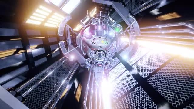 Sci-Fi Drone: Stock Motion Graphics