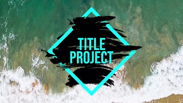 Brush Titles: DaVinci Resolve Templates
