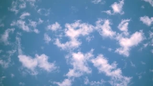 Traveling Clouds: Stock Video
