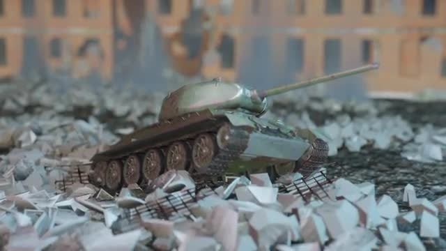 Military Tanks: Stock Motion Graphics