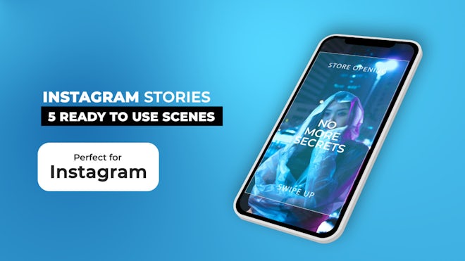 Instagram Stories V11.7 Freebies template preview