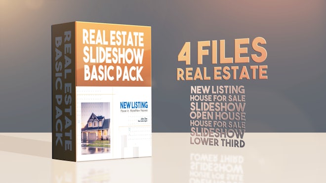 Real Estate Slideshows Basic Pack Freebies template preview