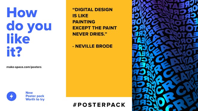 Posters Pack Freebies template preview