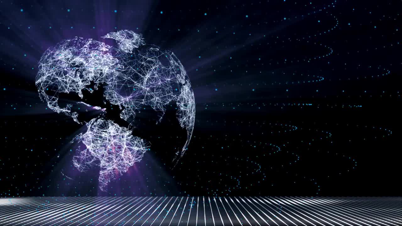 Digital Globe Stock Motion Graphics Motion Array