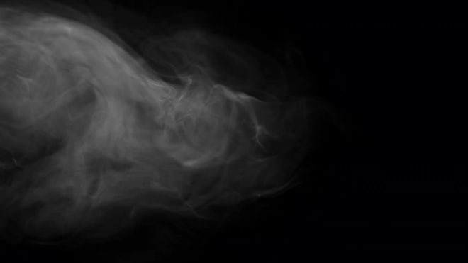 Smoke In Black Background - Stock Video | Motion Array