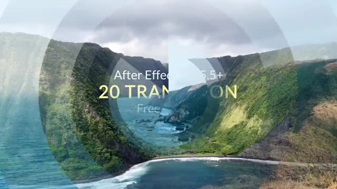20 Transitions Free After Effects Templates Motion Array