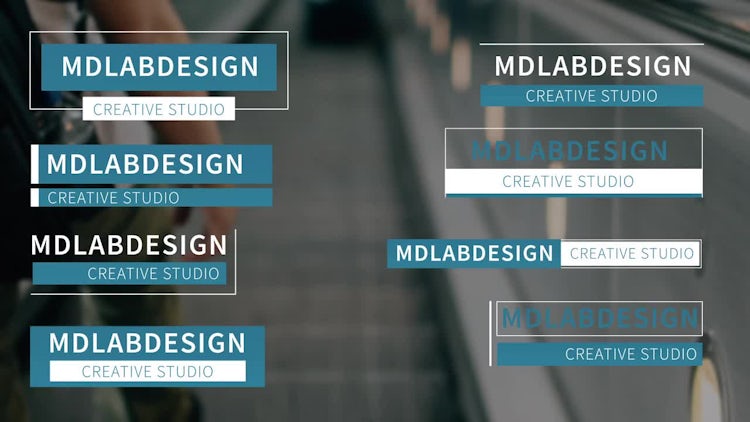 Modern Lower Thirds: After Effects Templates