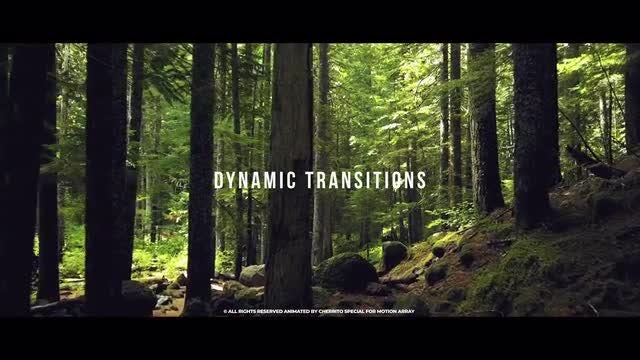 Dynamic Transitions: After Effects Templates