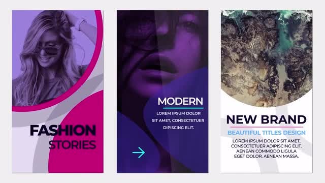 New Instagram Stories: After Effects Templates