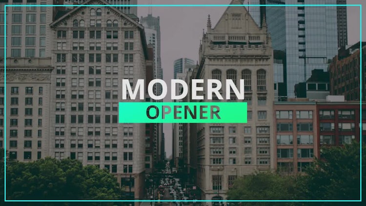 Modern Corporate Opener: Premiere Pro Templates