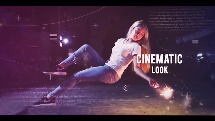 Cinematic Parallax Slideshow: After Effects Templates