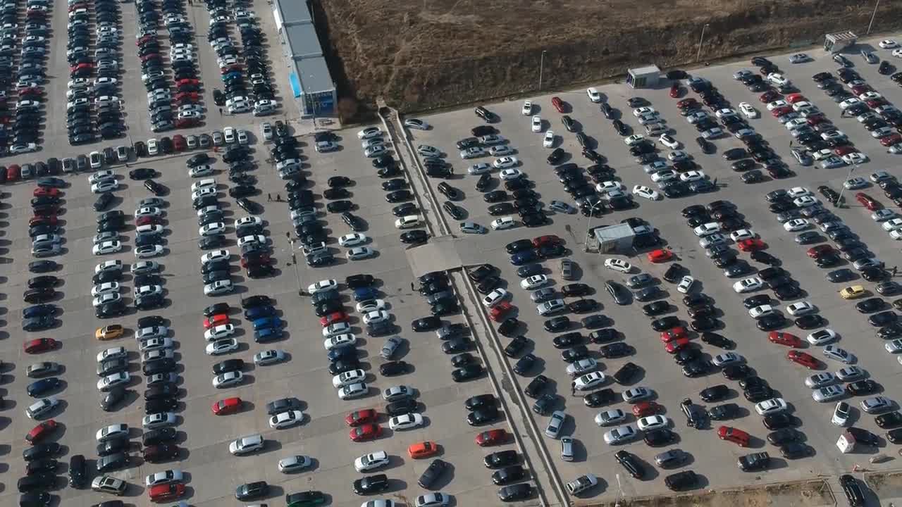 Car Park Stock Video Motion Array