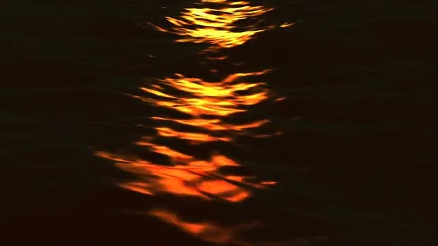 Sunset On Waves: Stock Motion Graphics