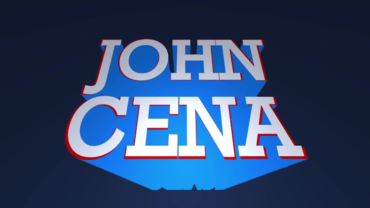 John Cena Title.: After Effects Templates