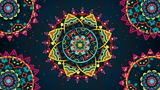 Flower Kaleidoscope: Motion Graphics
