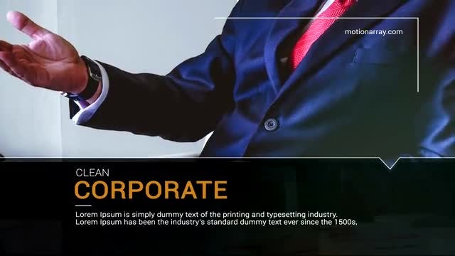 Clean Corporate: After Effects Templates