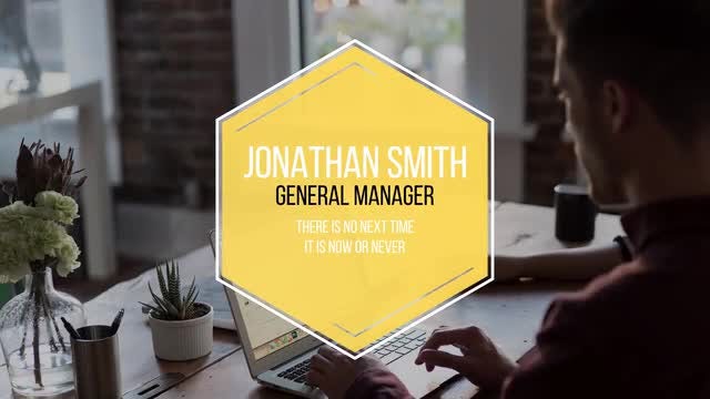 Corporate Titles: After Effects Templates
