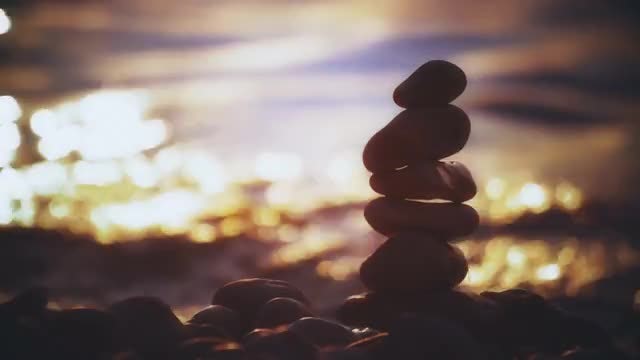 Cairn Of Stones: Stock Video