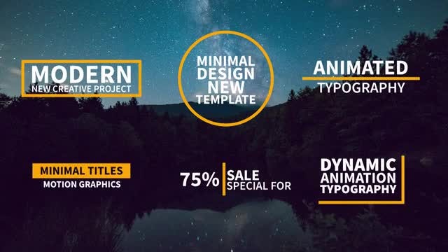 Modern Titles: Premiere Pro Templates