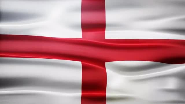 England Flag: Stock Motion Graphics