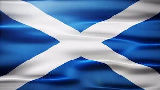 Scotland Flag: Motion Graphics