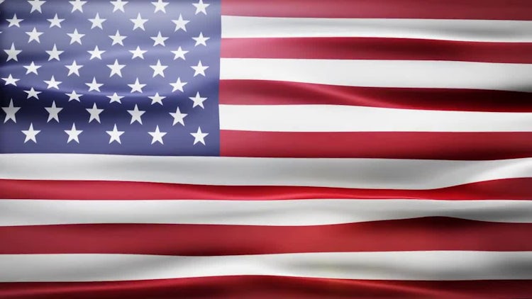 USA Flag: Stock Motion Graphics