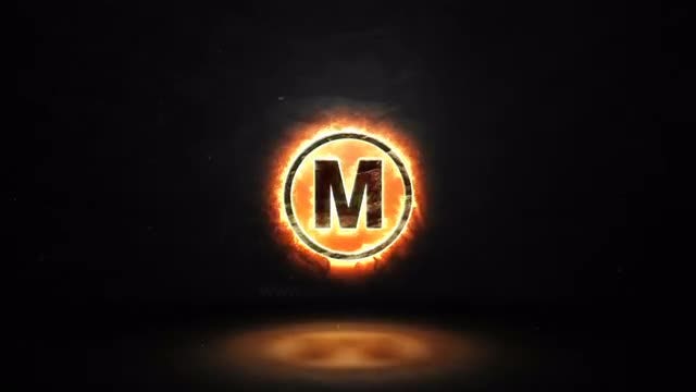 Saber Fire Logo: After Effects Templates