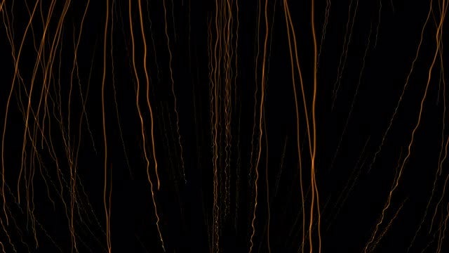 Gold Lines Overlay: Stock Motion Graphics