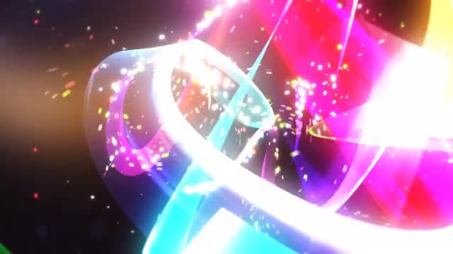 Abstract Colorful Ribbons Logo: After Effects Templates