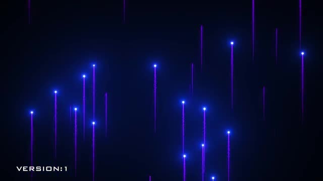 Particles Trails Background: Stock Motion Graphics