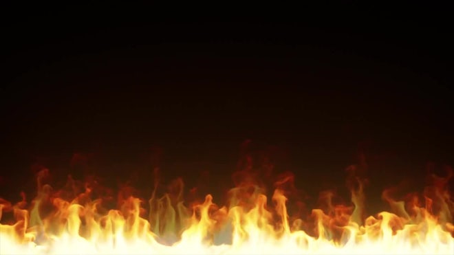 Burning Line Of Fire - Stock Motion Graphics