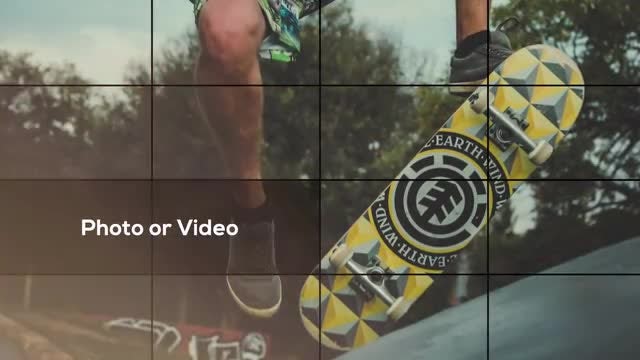 Elegant Grid - Photo Slideshow: Final Cut Pro Templates