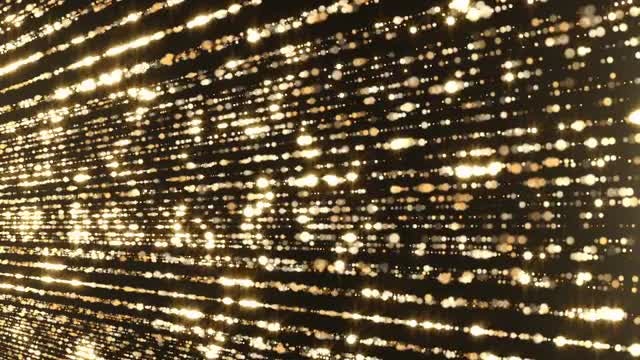 Gold Particles: Stock Motion Graphics