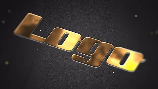Golden Logo: After Effects Templates