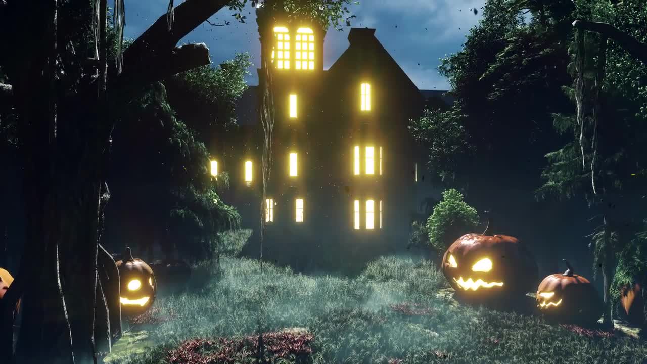 Horror House - Stock Motion Graphics | Motion Array