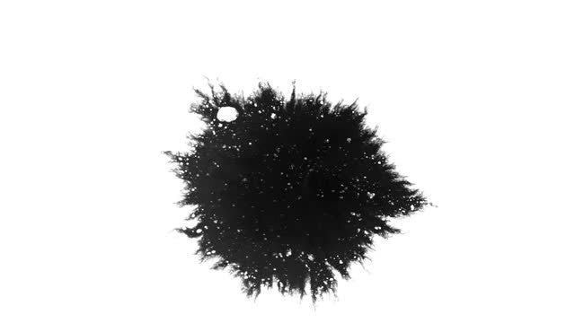 Ink Blot 04: Stock Video