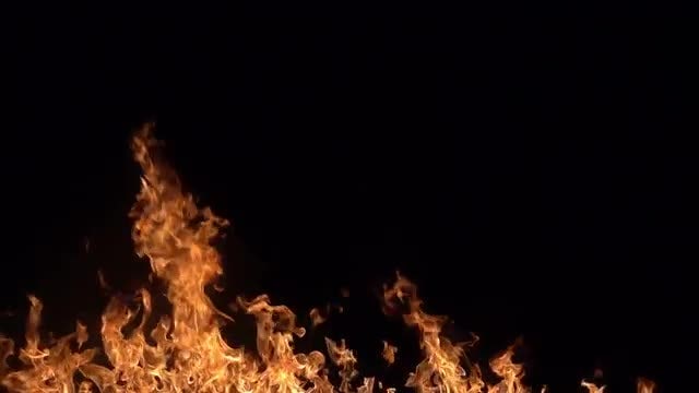 Slow motion of fire: Stock Video