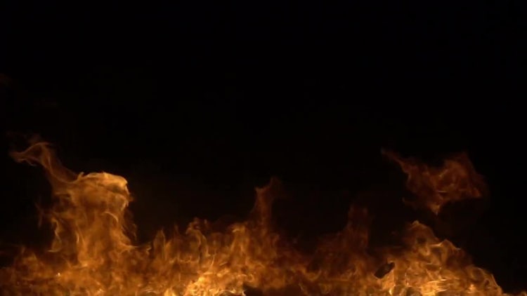 Slow Motion Of Fire: Stock Video