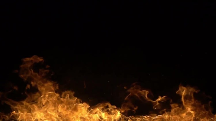 Slow Motion Fire: Stock Video
