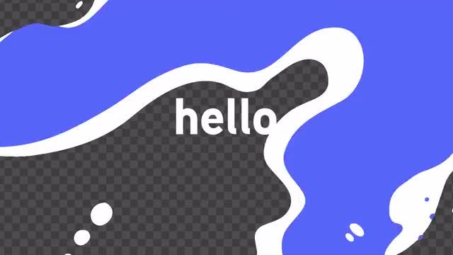 Liquid Transitions: Stock Motion Graphics