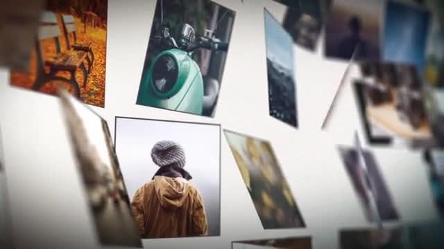 Grid Photo Slideshow: After Effects Templates
